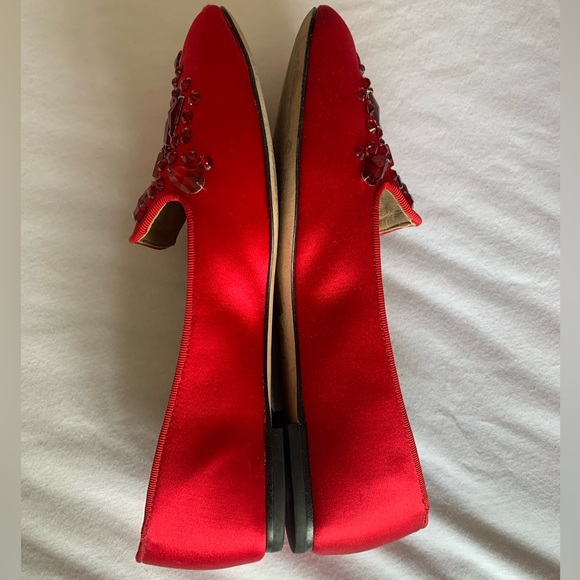 Tory Burch Delphine Logo Satin Loafer - Picture 12 of 12